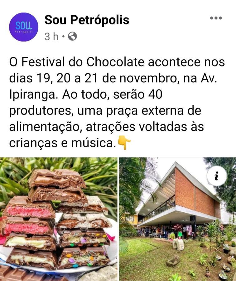 Vila Casa Do Lenhador Petrópolis Exteriér fotografie